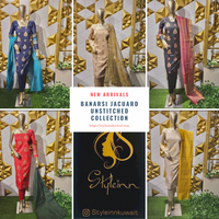 Unstitched Khaddar Banarsi by Tawakkal Fabrics