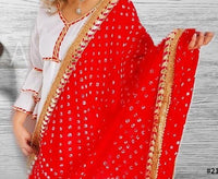 The colors complement each other and the embroidery plus the zari borders give this garment a rich classy look.
